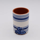 Terracotta Mug 4.7" - Blue
