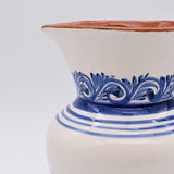 Terracotta Pitcher - Blue