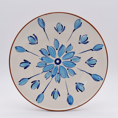 Terracotta Plate 11.0" - Turquoise