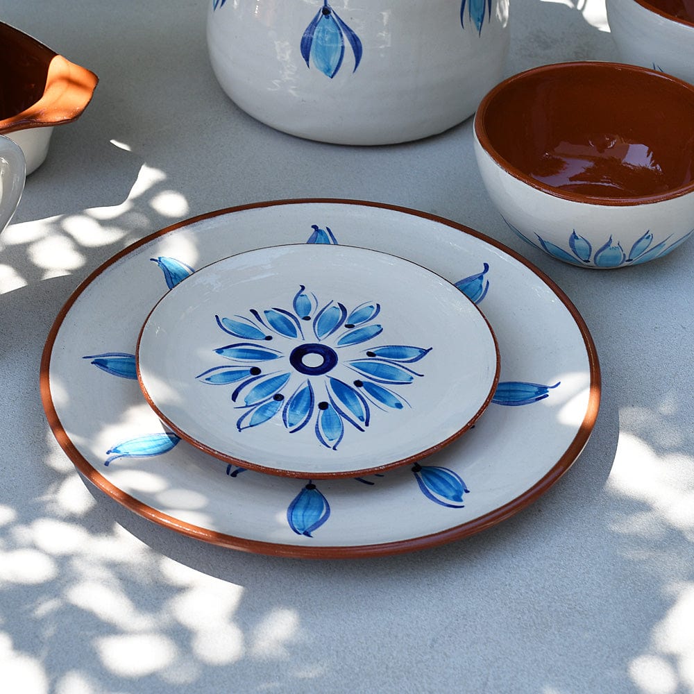 Terracotta Plate 5.9" - Turquoise