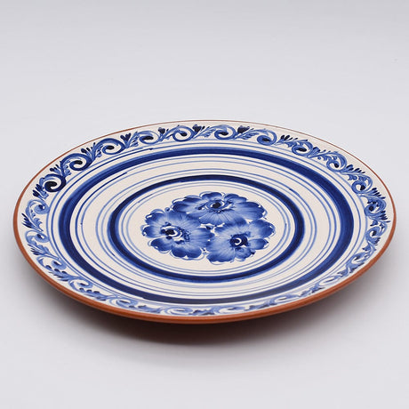 Terracotta Plate 9.1" - Blue