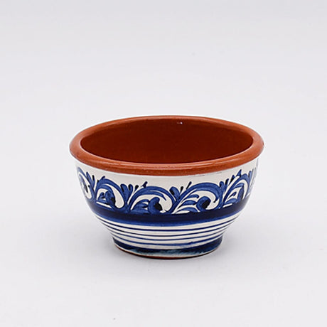 Terracotta Ramekin 3.5" - Blue