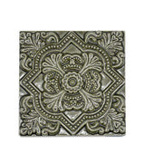 Textured Azulejo - Dark green