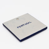 Textured Azulejos - Deep Blue