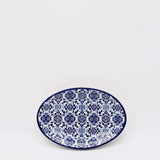 Tradicional I Ceramic Serving Dish - Blue - 8.3"