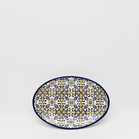 Tradicional I Ceramic Serving Dish - Yellow - 8.3"