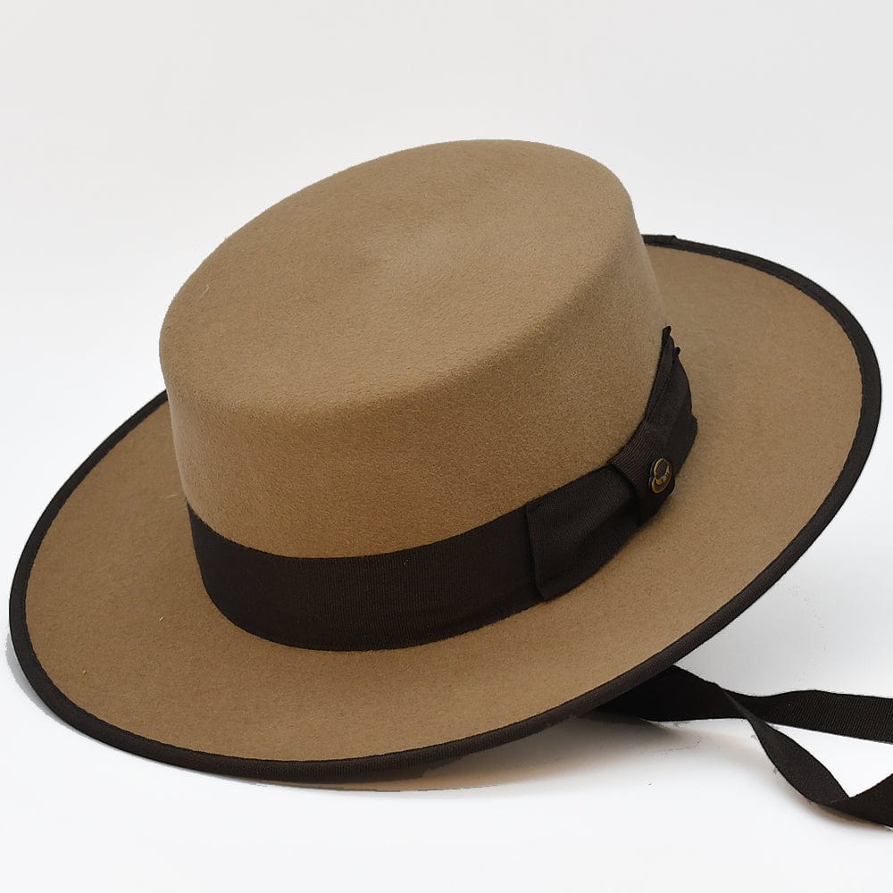 Traditional Portuguese Toreiro Hat - Brown