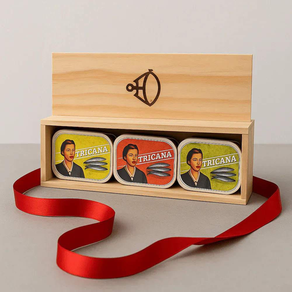 Tricana I 3 Sardines Tins Gift Box