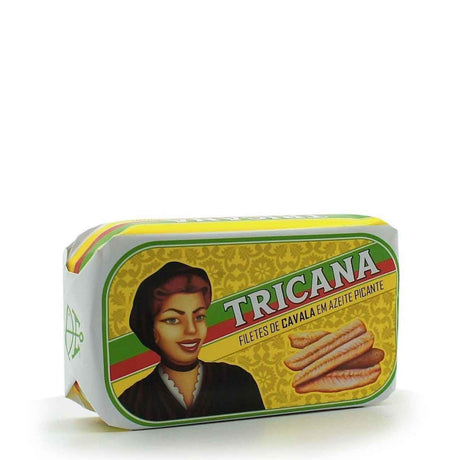 Tricana I Canned Mackerel Filets in spicy olive oil