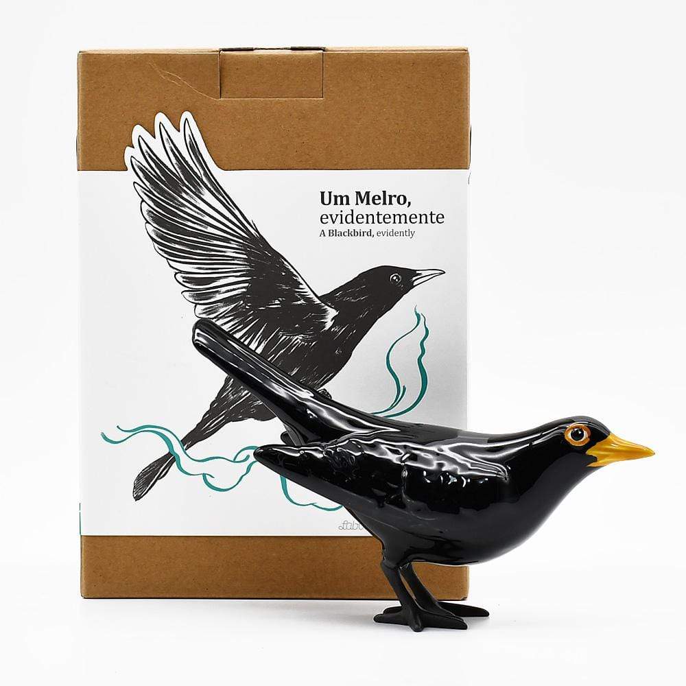 Um Melro I Ceramic blackbird