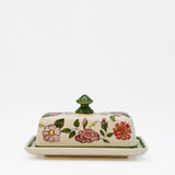Viana I Hand-painted Ceramic Butter Dish
