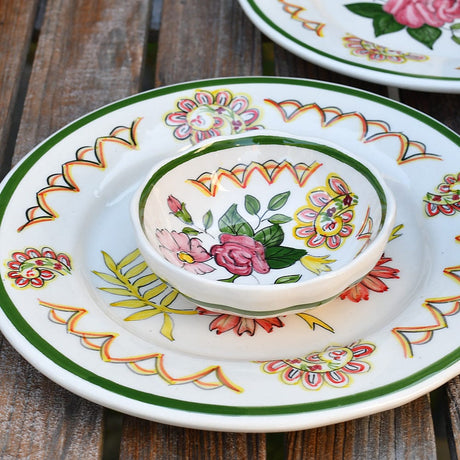 Viana I Hand-painted Ceramic Plate