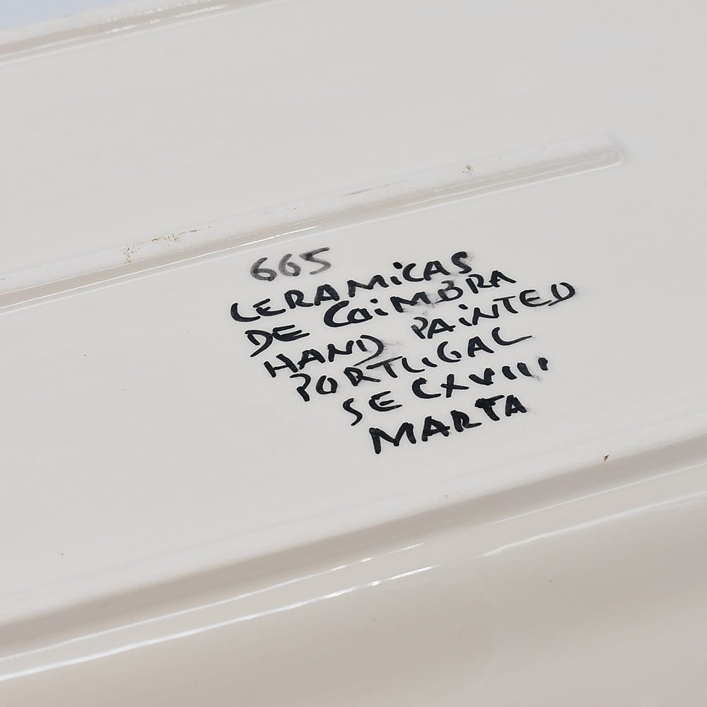 Viana I Hand-painted Ceramic Serving Dish
