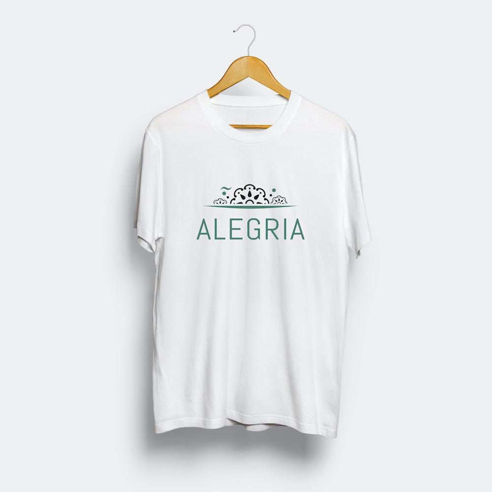 Alegria I Unisex T-shirt - White from Portugal
