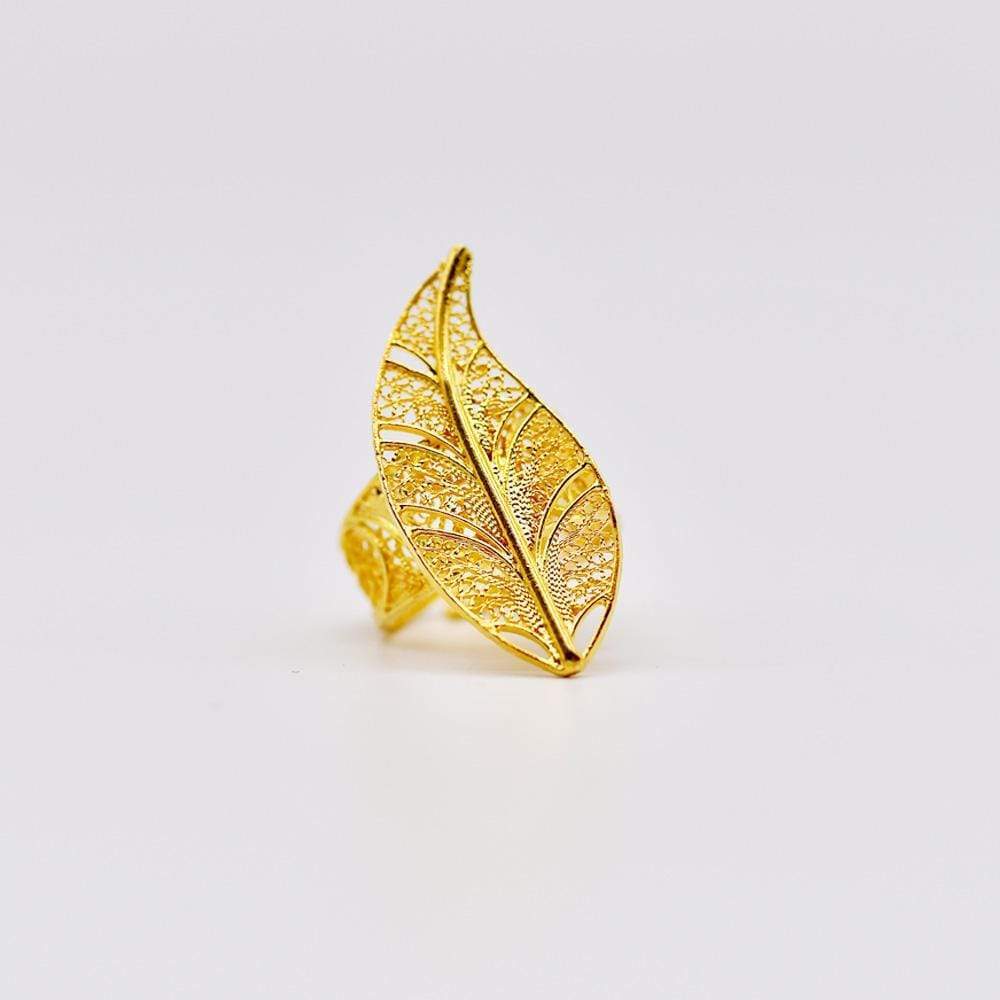 Leaf I Filigree ring - Luisa Paixao | USA